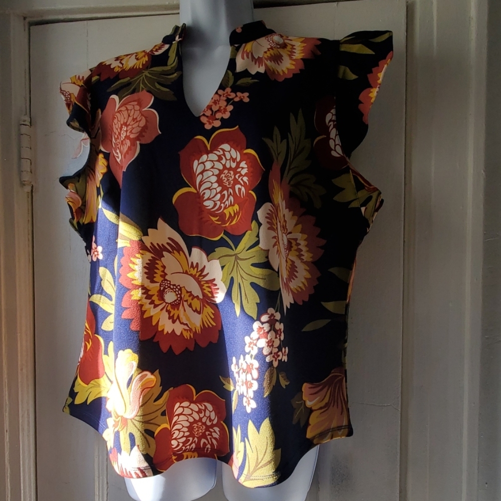 Floral blouse